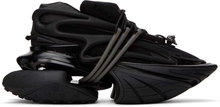 Balmain Black Unicorn Sneakers - Picture 5
