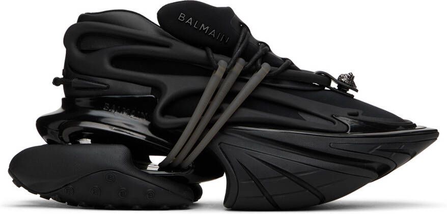 Balmain Black Unicorn Sneakers - Picture 4