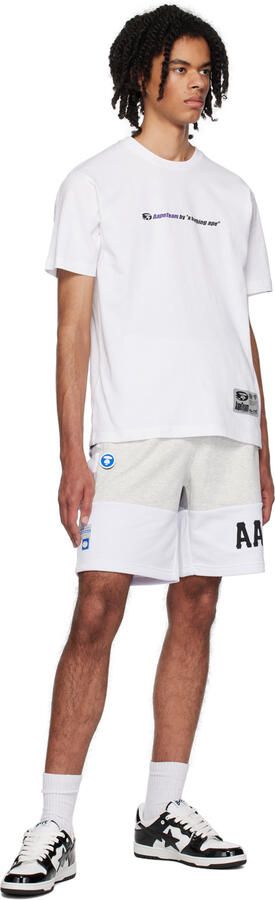 BAPE Black & White Sk8 Sta #5 M2 Sneakers - Picture 4