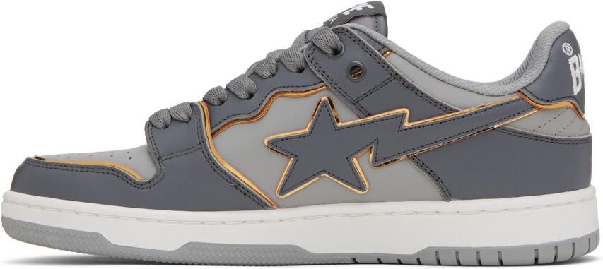 BAPE White SK8 STA #3 Sneakers - Picture 6