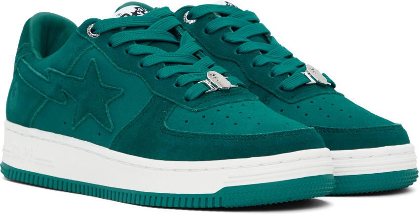 BAPE Blue & White Sta #4 Sneakers - Picture 2