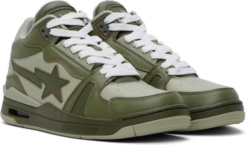 BAPE Green STA M1 Sneakers - Picture 2