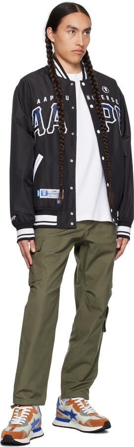 BAPE Orange & Blue Road STA Express Sneakers - Picture 4