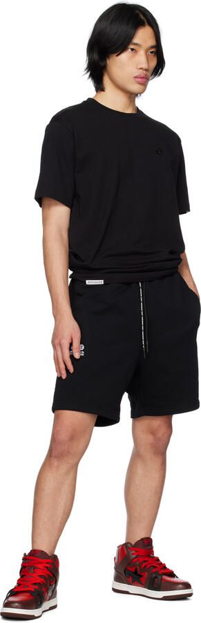 BAPE Red & Brown Sta 93 Hi Sneakers - Picture 4