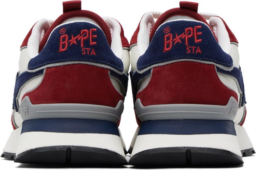 BAPE Red & Navy Road STA Express Sneakers