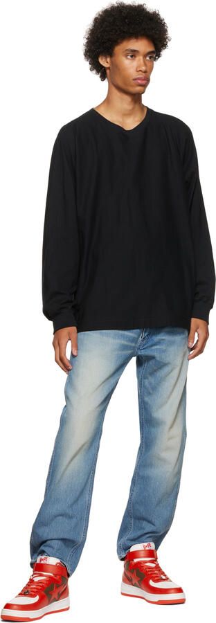 BAPE Red Sta #2 M1 Mid Sneakers - Picture 4