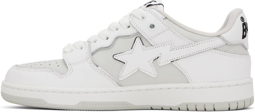 BAPE White SK8 STA #3 Sneakers - Picture 7