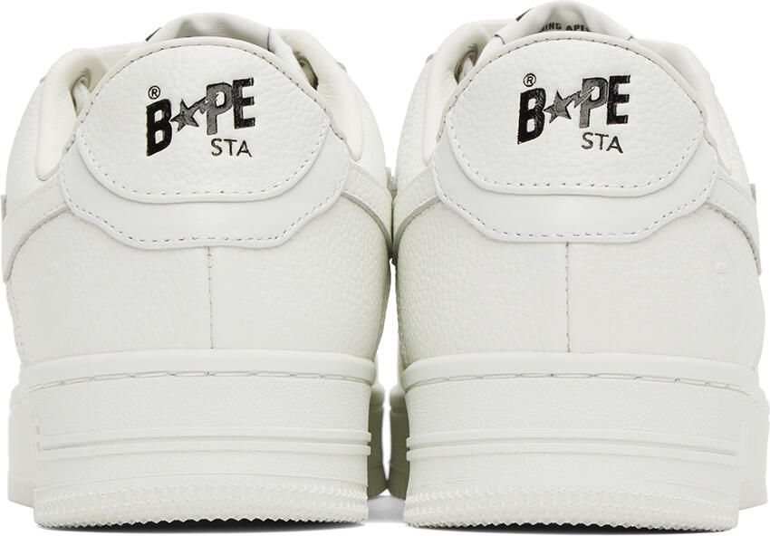 BAPE White Sta #9 Sneakers