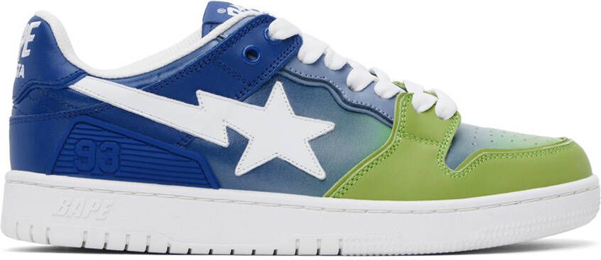 BAPE Blue SK8 STA #1 Sneakers - Picture 5