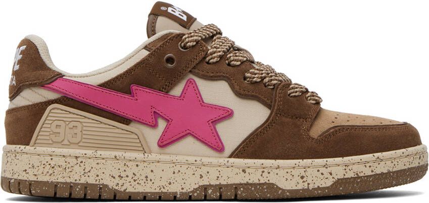 BAPE Brown SK8 STA #6 Sneakers - Picture 5