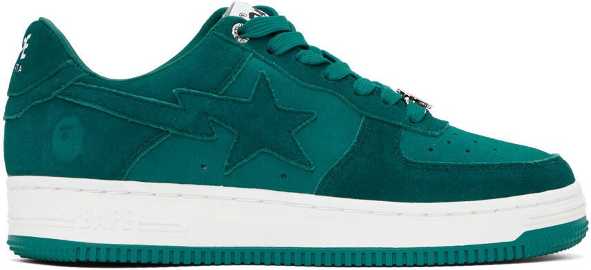BAPE Blue & White Sta #4 Sneakers - Picture 5