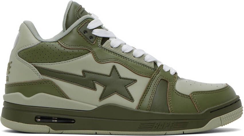 BAPE Green STA M1 Sneakers - Picture 5