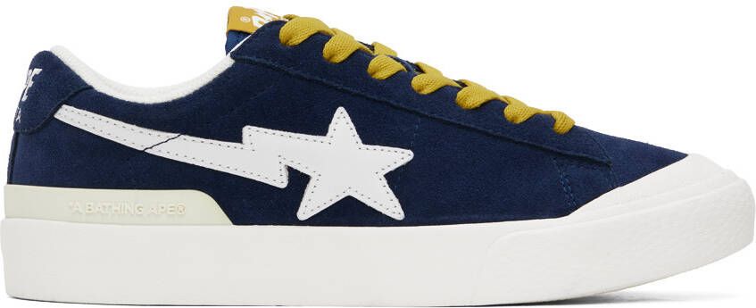 BAPE Navy Mad Sta #1 Sneakers - Picture 5