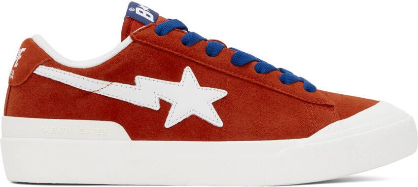 BAPE Red & Blue Mad Sta #1 Sneakers - Picture 5