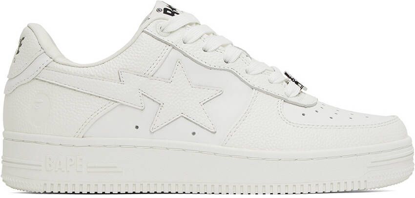 BAPE White Sta #9 Sneakers - Picture 5