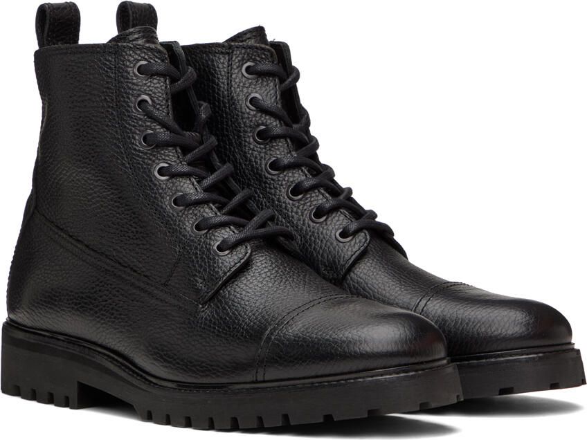 Belstaff Black Alperton Boots - Picture 2