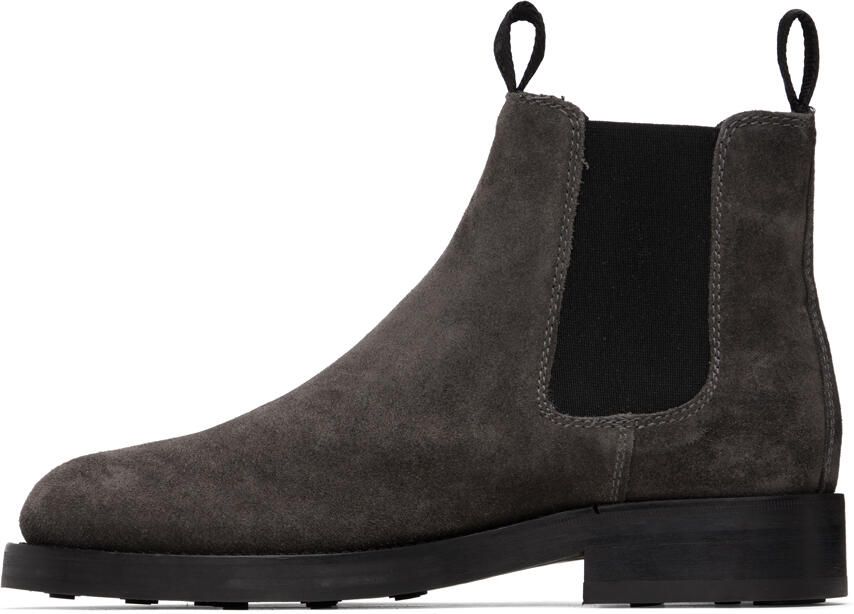 Belstaff Gray Longton Chelsea Boots - Picture 3