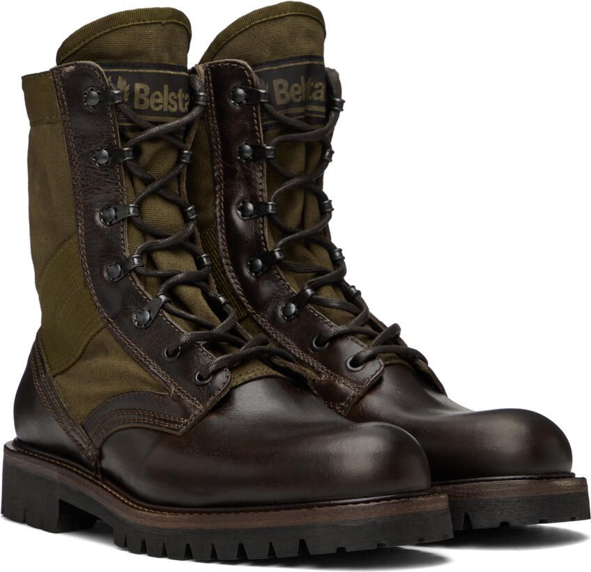 Belstaff Khaki Trooper Boots