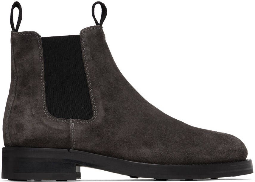 Belstaff Gray Longton Chelsea Boots - Picture 4