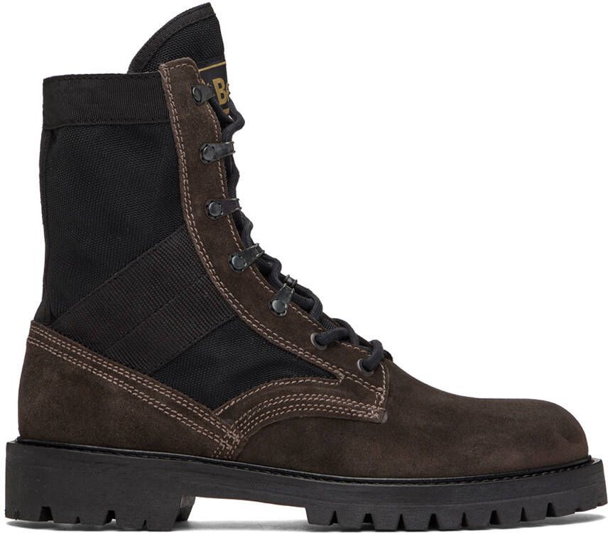 Belstaff Taupe Trooper Boots - Picture 2