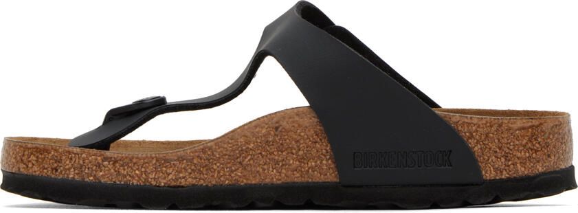 Birkenstock Black Gizeh Sandals - Picture 3