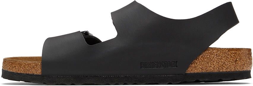 Birkenstock Black Regular Milano Sandals - Picture 4