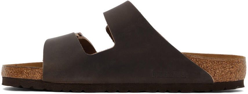 Birkenstock Brown Regular Arizona Soft Footbed Sandals - Picture 6