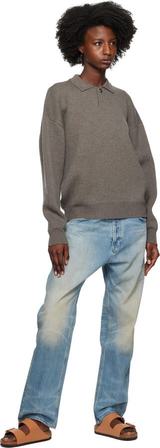 Birkenstock Tan Narrow Arizona Faux-Leather Sandals - Picture 3