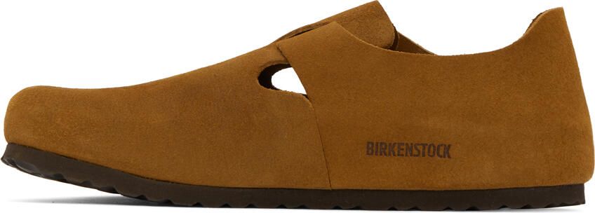 Birkenstock Tan Regular London Loafers - Picture 4