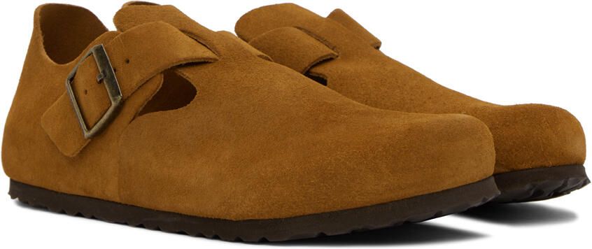 Birkenstock Tan Regular London Loafers - Picture 2