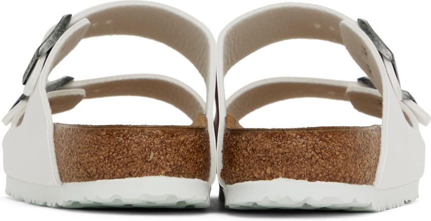 Birkenstock White Regular Arizona Sandals