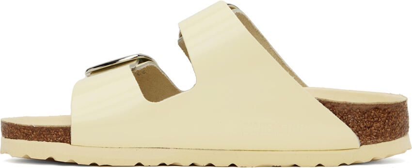 Birkenstock Yellow Narrow Arizona Big Buckle Sandals - Picture 3