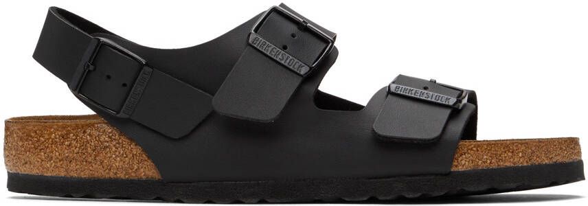 Birkenstock Black Regular Milano Sandals