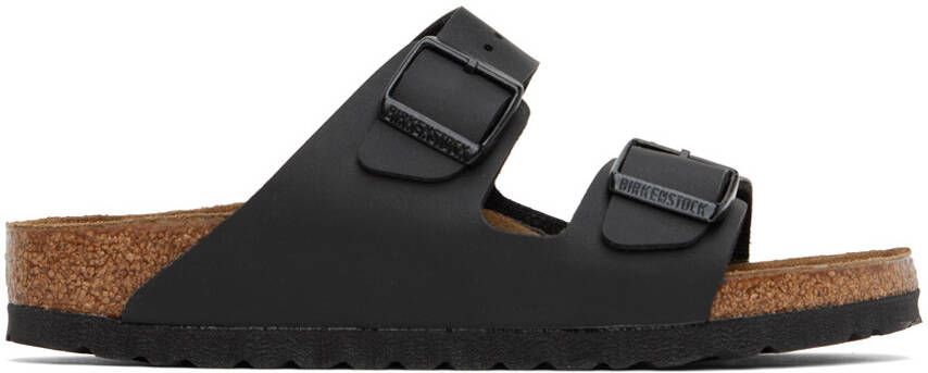 Birkenstock Black Narrow Arizona Sandals - Picture 5