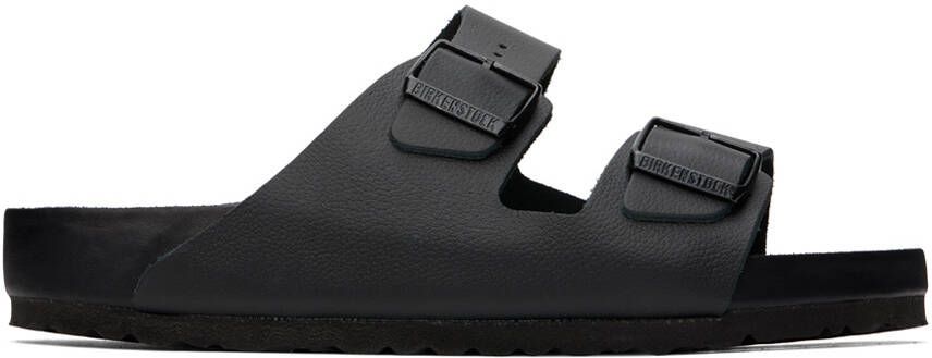 Birkenstock Black Regular Arizona Sandals - Picture 5