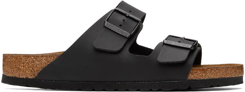 Birkenstock Black Regular Arizona Sandals