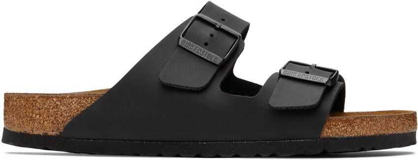Birkenstock Black Soft Footbed Arizona Sandals - Picture 5