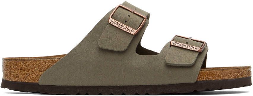 Birkenstock Grey Regular Arizona Sandals
