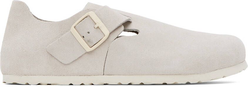 Birkenstock Off-White Regular London Loafers