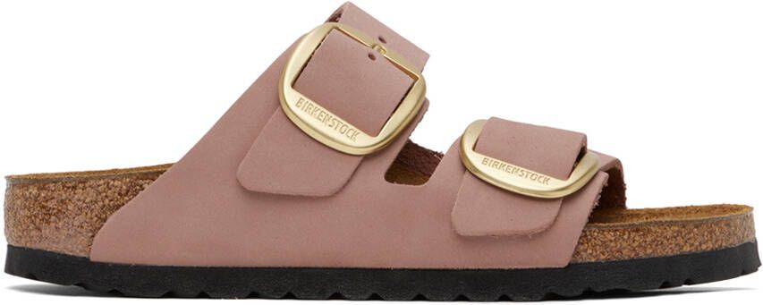 Birkenstock Pink Narrow Arizona Sandals - Picture 5