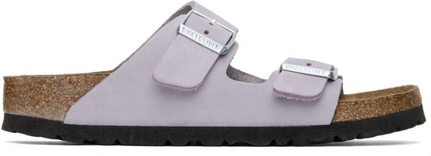 Birkenstock Purple Narrow Arizona Sandals
