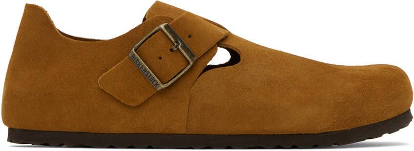 Birkenstock Tan Regular London Loafers - Picture 5