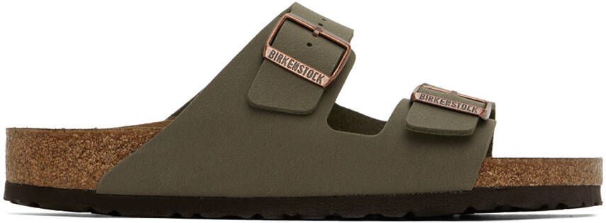 Birkenstock Taupe Regular Arizona Sandals - Picture 6