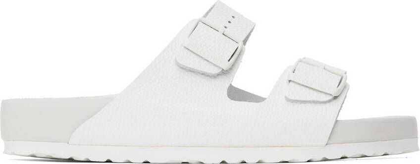 Birkenstock White Regular Arizona Sandals - Picture 5