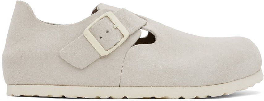 Birkenstock White Regular London Clogs