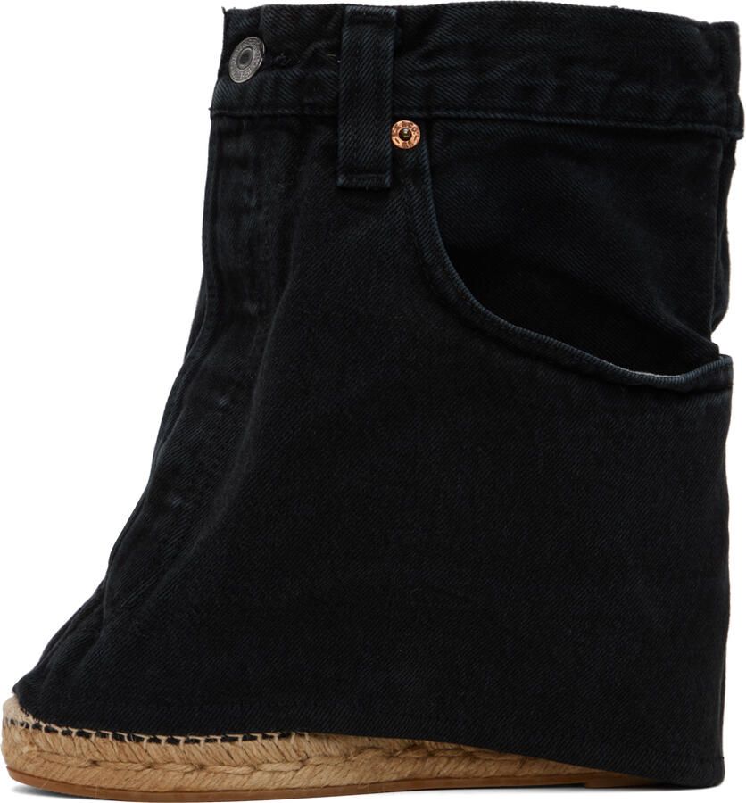 Bless Black Jeansheels Wedge Heels - Picture 2