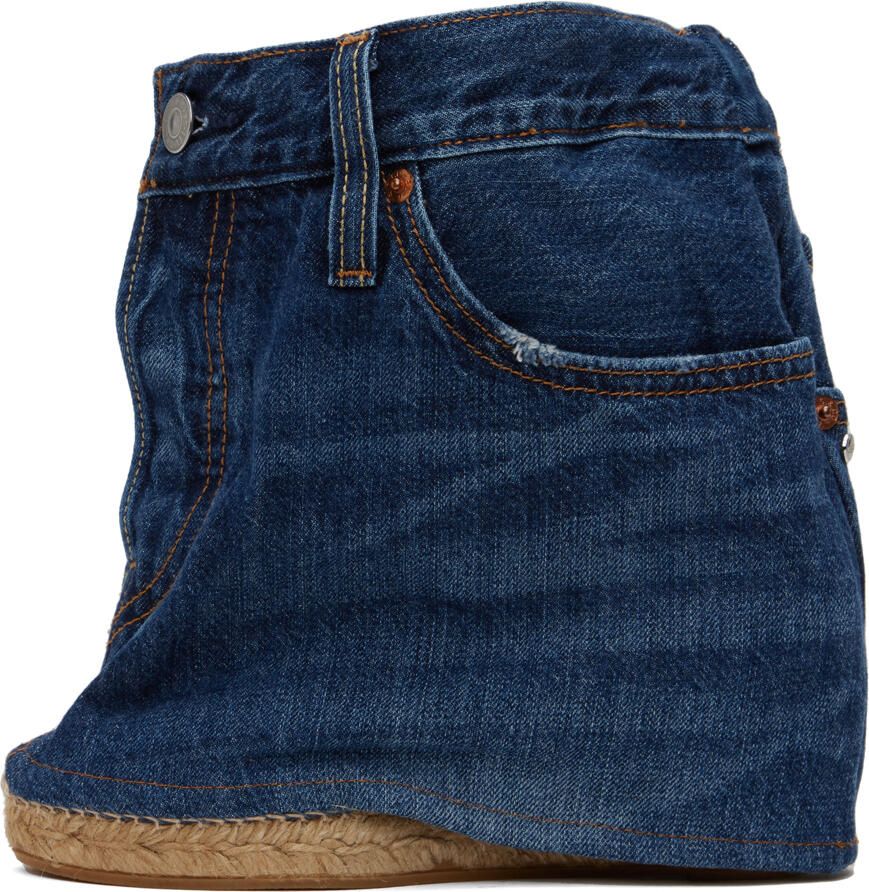 Bless Blue Jeansheels Wedge Heels