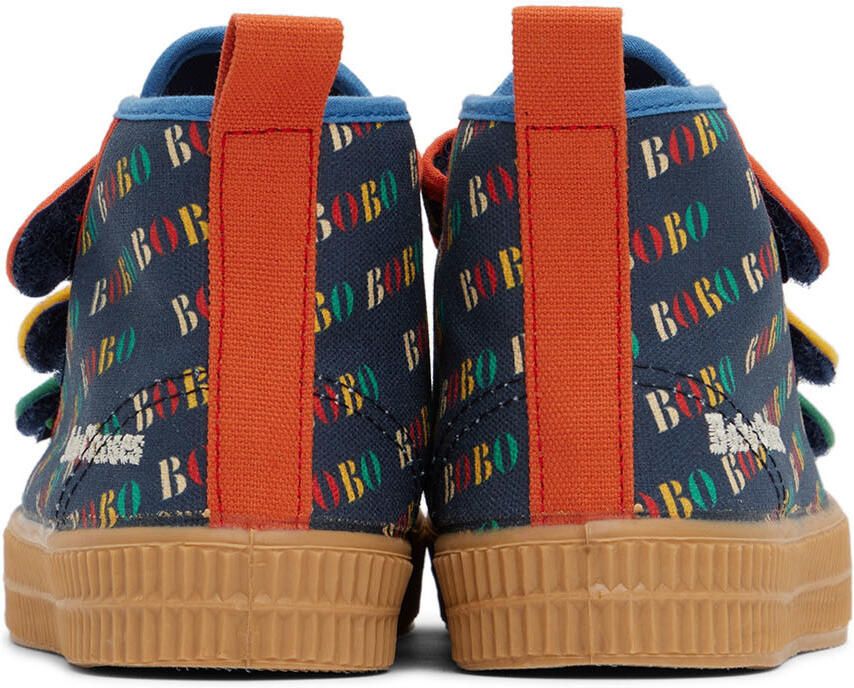 Bobo Choses Kids Beige Hearts Sneakers