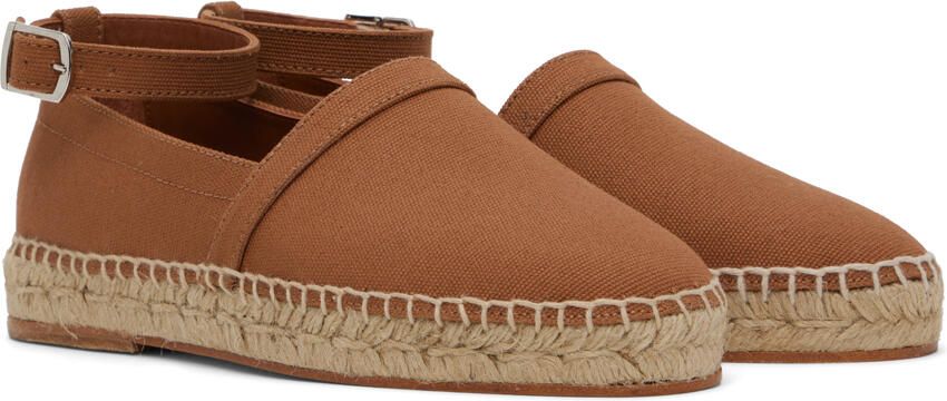 Bode Brown Ankle Strap Espadrilles