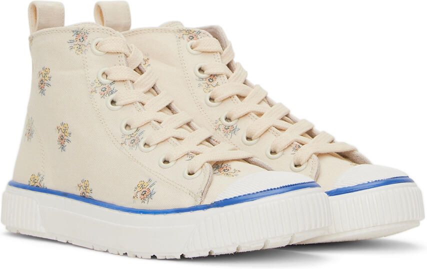 Bonpoint Kids Beige Angelica Sneakers - Picture 2